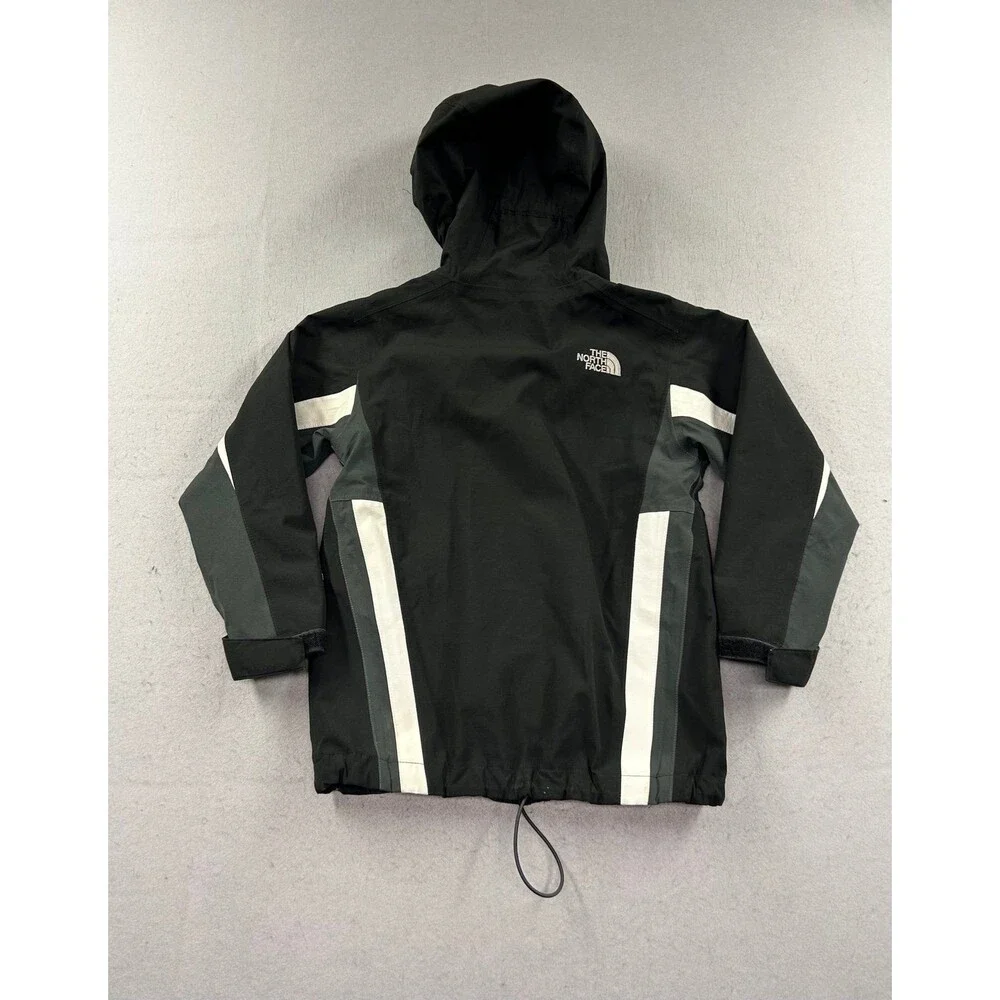 The North Face Kids Boys Black HyVent Hooded Full Zip Jacket